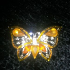 Gold Butterfly pin